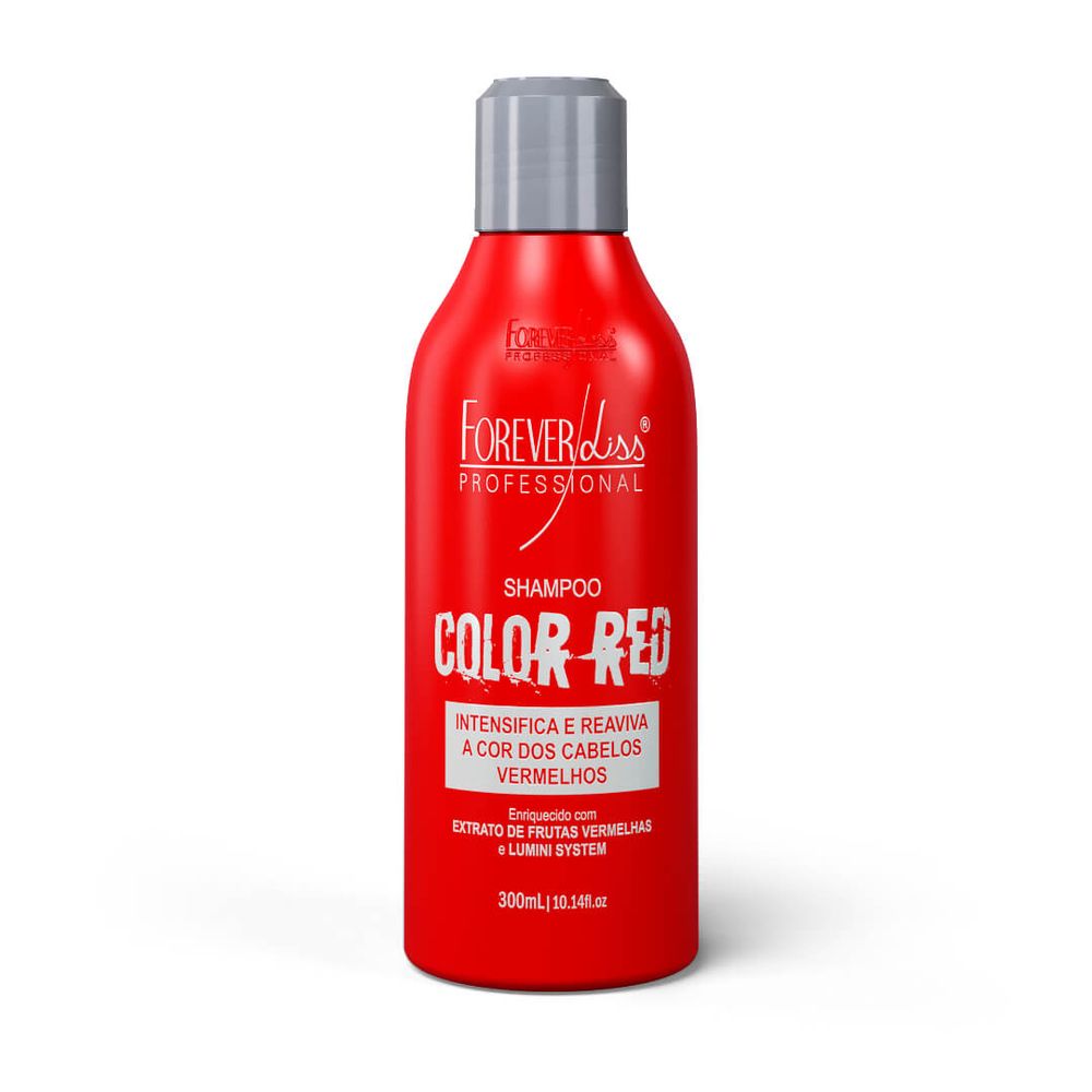Shampoo Color Red Forever Liss 300ml Shop dos Cabelos