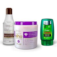kit-mascara-de-alho-450g-com-shampoo-mandioca-ganhe-leave-in-cresce-cabelo-forever-liss
