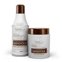 kit-mandioca-Capilar-Forever-Liss-com-Shampoo-300ml-e-Mascara-250g